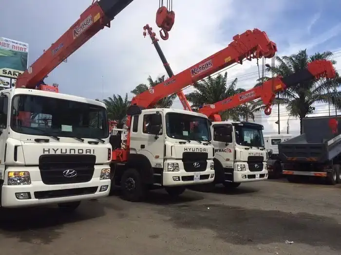 Dịch vụ Cho Thuê Xe Cẩu Uy Tín Tại Quận 5